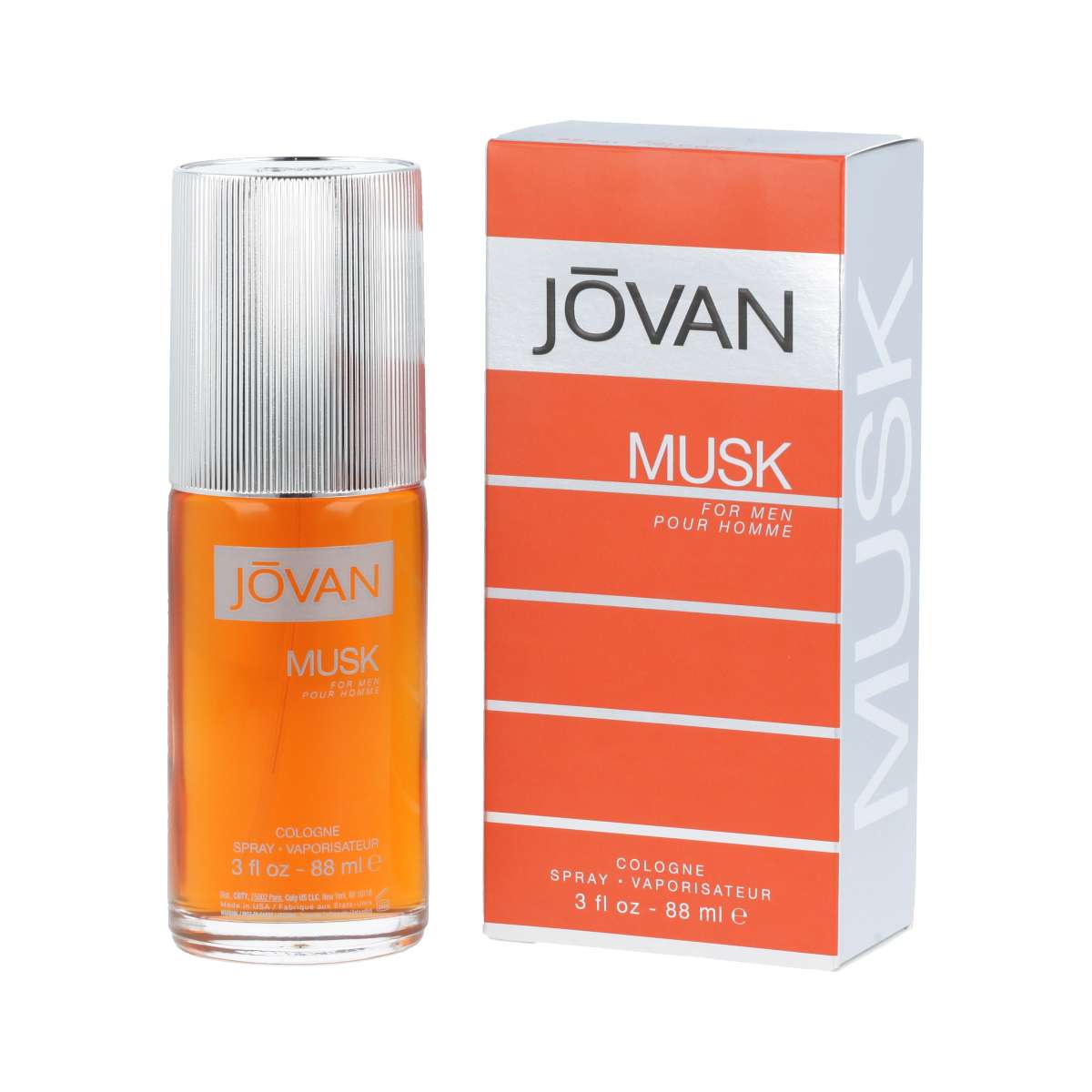 JOVAN MUSK FOR MEN POUR HOMME COLONIA 88ML