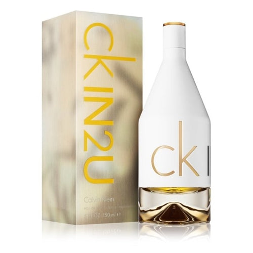CALVIN KLEIN IN2U 5 OZ 150ML EAU DE TOILETTE SPRAY FOR WOMEN