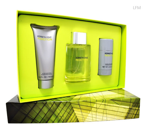 SET KENNETH COLE REACTION MAN 3/P