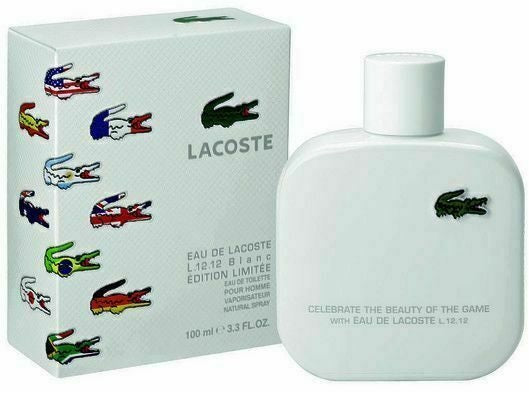 LACOSTE L.12.12 BLANC EDITION LIMITEE EDT 3.3OZ/100ML FOR HOMME