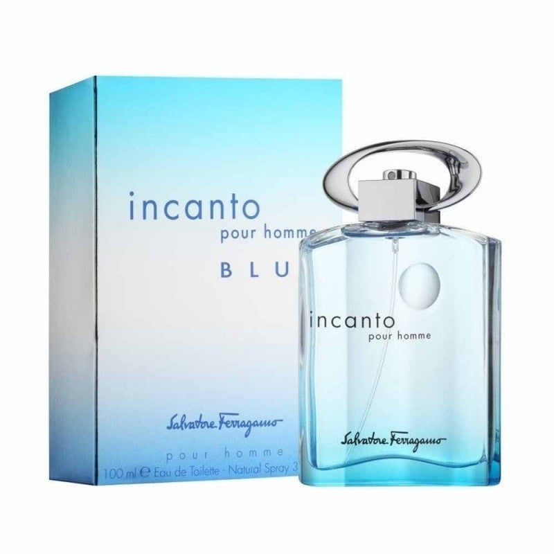 SALVATORE FERRAGAMO INCANTO BLUE POUR HOMME EDT 100 ML PARA HOMBRES