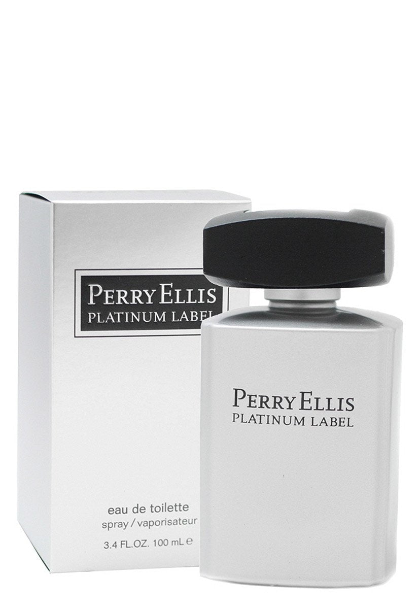PERRY ELLIS PLATINUM LABEL 3.4 Oz EUA DE TOILETTE SPRAY 100 ML