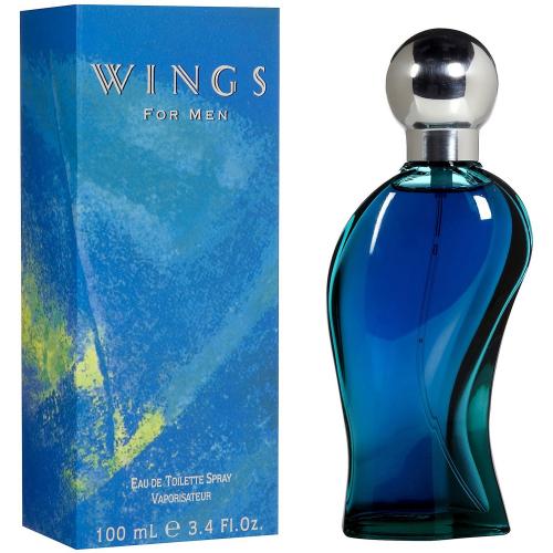 GIORGIO BEVERLY HILLS WINGS 3.4 EAU DE TOILETTE SPRAY FOR MEN 100 ml