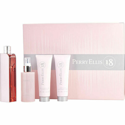 PERRY ELLIS 18 EAU DE PARFUM SPRAY 100ML/3.4OZ & BODY MIST 120ML/4OZ & 90ML